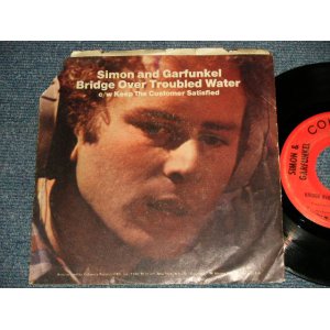 画像: SIMON & GARFUNKEL - A)Bridge Over Troubled Water  B)Keep The Customer Satisfied (POOR/VG+++) / 1970  US AMERICA ORIGINAL Used 7" Single  with PICTURE SLEEVE 