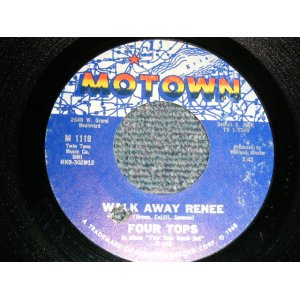 画像: FOUR TOPS - A)Walk Away Renee   B)Your Love Is Wonderful (Ex+++/Ex+++ BB) / 1968 US AMERICA ORIGINAL Used 7" SINGLE 