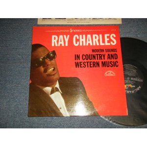 画像: RAY CHARLES - MODERN SOUNDS IN COUNTRY and WESTERN MUSIC (JACKET : VOL.1 /  RECORD : VOL.2)  (Ex++/Ex++) / US AMERICA ORIGINAL Used LP 