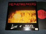 画像: JOHNNY THUNDERS & The HEARTBREAKERS  (NEW YORK DOLLS) - LIVE AT MAX'S KANSAS CITY (Ex+++/MINT- STOFC) /  1979 UK ENGLAND ORIGINAL Used LP