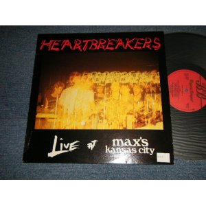 画像: JOHNNY THUNDERS & The HEARTBREAKERS  (NEW YORK DOLLS) - LIVE AT MAX'S KANSAS CITY (Ex+++/MINT- STOFC) /  1979 UK ENGLAND ORIGINAL Used LP