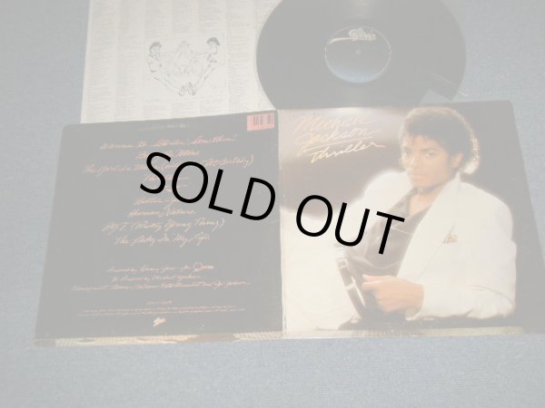 画像1: MICHAEL JACKSON - THRILLER (With CUSTOM INNER SLEEVE)  (Ex++/Ex+ Looks:Ex+++) / 1982 US AMERICA ORIGINAL Used LP  