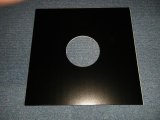 画像: LP用　コート紙丸穴ジャケ　黒色 BLACK    LP/12" HARD SLEEVE With CENTER HOLE 