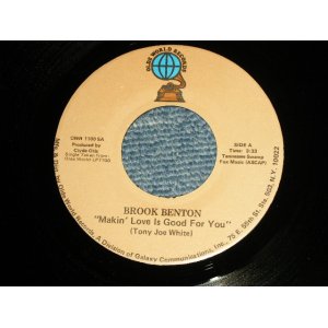 画像: Brook Benton - A)Makin' Love Is Good For You(TONY JOE WHITE)  B)BETTER TIME (E+++/Ex+++) / 1978 US AMERICA ORIGINAL Used 7" SINGLE 