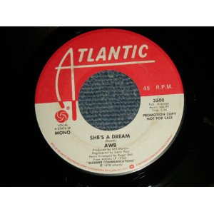 画像: AWB AVERAGE WHITE BAND - SHE'S ADREAM  A)MONO  B)STEREO  (Ex++/Ex++) / 1978 US AMERICA ORIGINAL "PROMO ONLY M/ST" Used 7" Single