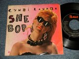 画像: CYNDI LAUPER - A)SHE BOP   B)WITNESS  (Ex++/MINT-) / 1984 US AMERICA ORIGINAL Used 7" Single With PICTURE SLEEVE