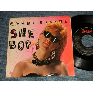 画像: CYNDI LAUPER - A)SHE BOP   B)WITNESS  (Ex++/MINT-) / 1984 US AMERICA ORIGINAL Used 7" Single With PICTURE SLEEVE