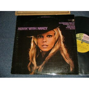 画像: NANCY SINATRA - MOVIN' WITH NANCY (Ex/Ex+++ Looks:MINT- TAPE SEAM) / 1967 US AMERICA 1st Press "MULTI-COLOR Label" STEREO Used LP 