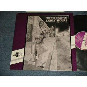 画像: PEE WEE CLAYTON - EARLY HOURS (Ex++MINT-) / 1985 ORIGINAL Used  LP 