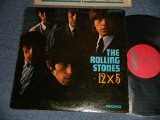 画像: THE ROLLING STONES - 12 x 5 (Matrix #A)MR  ARL-6493-1E △7163 B)MR  ARL-6494-1E △7163-X)  "MONARCH Press in CA" (Ex+/Ex++ Looks:Ex+++) / 1965? Version US AMERICA 2nd Press "RED Label" MONO Used LP  