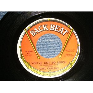 画像: CARL CARLTON - A)YOU'VE GOT SO MUCH  B)I CAN FEEL IT (Ex+++/Ex+++)  / 1970 US AMERICA ORIGINAL Used 7" 45 rpm Single  