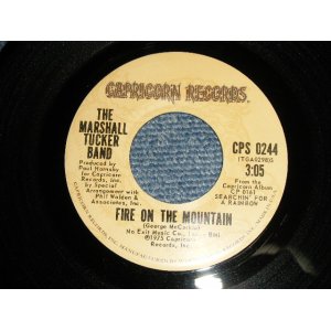 画像: The MARSHALL TUCKER BAND - A)FIRE ON THE MOUNTAIN  B)BOB AWAY MY BLUES (Ex++/Ex++) / 1975 US AMERICA ORIGIAL Used 7" Single 