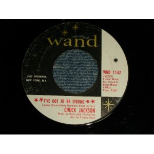 画像: Chuck Jackson - A)I've Got To Be Strong   B)Where Did She Stay (Ex++/Ex++ BB)  / 1966 US AMERICA ORIGINAL Used 7" Single