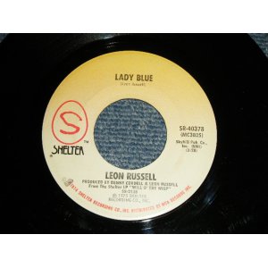 画像: LEON RUSSELL - A)LADY BLUE  B)LAYING RIGHT HERE IN HEAVEN  (Ex/Ex) / 1975 US AMERICA ORIGINAL Used 7" 45 rpm Single  