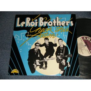 画像: LeROI BROTHERS - CHECK THIS ACTION (Ex+++/MINT-) / 1983 US AMERICA ORIGINAL Used LP