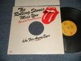 画像: THW ROLLING STONES - MISS YOU (MINT-/MINT-) /  1978 US AMERICA ORIGINAL Used 12" Single 