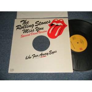 画像: THW ROLLING STONES - MISS YOU (MINT-/MINT-) /  1978 US AMERICA ORIGINAL Used 12" Single 