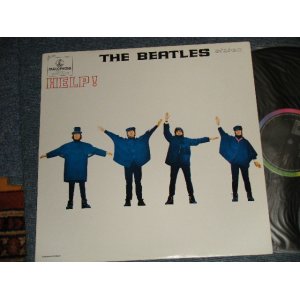 画像: THE BEATLES - HELP! (UK VERSION) (Ex+++/MINT-) / 1987 CANADA ORIGINAL/REISSUE "BLACK with RAINBOW Label"  Used LP  