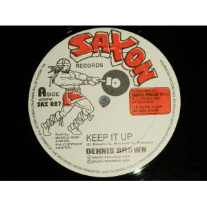 画像: DENNIS BROWN - KEEP IT UP (NEW)  / 1995 JUK ENGLAND ORIGINAL "BRAND NEW" 12" inch