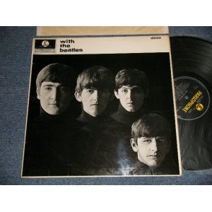 画像: THE BEATLES - WITH THE BEATLES  (Matrix #A)YEX-110-2 4 MH B)YEX-111-2 2 OP) ( Ex++/Ex+++)   / 1968 Version UK  ENGLAND ORIGINAL 1st Press "YELLOW Parlophone Label" STEREO Used LP  