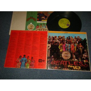 画像: The BEATLES - SGT PEPPERS LONELY HEARTS CLUB BAND (With CutOuts + NO CUSTOM SLEEVE) (Matrix #A)SMAL-1-2653 W 10 -◃ B)SMAL-2-2653 AX 11  -◃) "WINCHESTER Press in VIRGINIA"(Ex+/VG+++ Looks:Ex++ EDSP/ 1969 Version US AMERICA "LIMR GREEN Label" "STEREO" Used LP