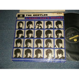 画像: 's THE BEATLES - A HARD DAYS NIGHT (Matrix #)(Ex-, VG+++/Ex++ Looks:Ex) /1964 UK ENGLAND ORIGINAL "YELLOW PARLOPHONE Label" MONO Used LP