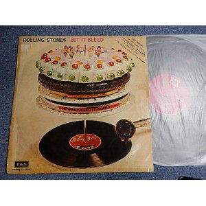 画像: The ROLLING STONES - LET IT BLEED (VG++/Ex++ TAPE SEAM) / 1969 ISRAEL ORIGINAL Used LP 