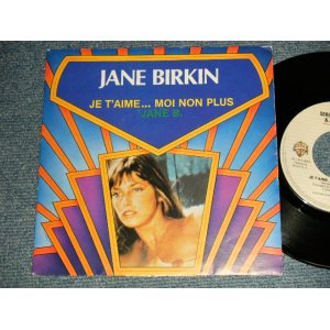 画像: SERGE GAINSBOURG & JANE BIRKIN -  A)JE T'AIME...MOI NON PLUS  B)JANE B (Ex+/Ex+++ EDSP) / 1983 BELGIUM REISSUE "With JUKEBOX SHEET"  Used 7" Single with PICTURE SLEEVE