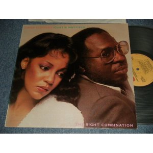 画像: LINDA CLIFORD / CURTIS MAYFIELD - NTHE RIGHT COMBINATION (MINT-/MINT-) / 1980 US AMERICA ORIGINAL Used LP 