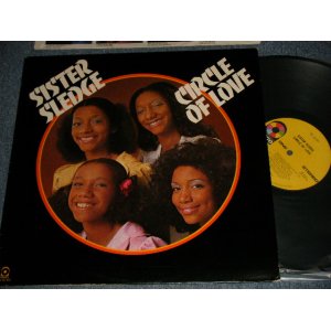 画像: SISTER SLEDGE - CIRCLE OF LOVE  (Ex++/MINT-) / 1975 US AMERICA ORIGINAL 1st Press "YELLOW with Large 75 ROCKFELLER Label" Used LP   