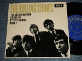 画像: THE ROLLING STONES - THE ROLLING STONES (Matrix # 1K/1K) (Ex+++/Ex++ Looks:Ex+++) / 1964 UK ENGLAND  ORIGINAL Used 7"  45 rpm EP with PICTURE SLEEVE 