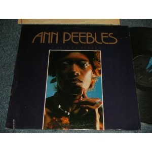 画像: ANN PEEBLES - IF THIS IS HEAVEN (Ex++/MINT- CUTOUT, EDSP) / 1977 US AMERICA ORIGINAL Used LP 