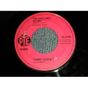 画像: TOMMY QUICKLY - A) THE WILD SIDE OF LOVE  B) FORGET THE OTHER GUY  (Ex++/Ex++ NO CENTER) / 1964 UK ENGLAND ORIGINAL Used 7" 45rpm  Single