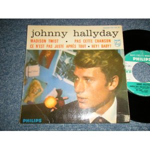 画像: JOHNNY HALLYDAY - MADISON TWIST(Ex/Ex)  / 1962 FRANCE FRENCH ORIGINAL  Used Used 7" 45 rpm EP with PICTURE SLEEVE 