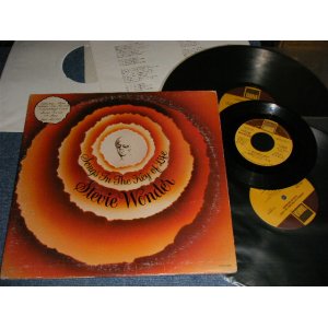 画像: STEVIE WONDER - SONGS IN THE KEY OF LIFE (With BOOKLET) (Ex/Ex , EP:POOR) / 1976 US AMERICA ORIGINAL Used 2-LP's + Bonus EP  