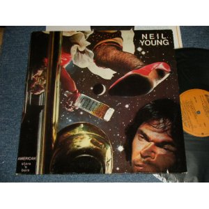 画像: NEIL YOUNG   - AMERICAN STARS 'N BARS (Matrix #A)MSK-1-2261-LW5 ・・2 * B)MSK-2-2261-LW7・ 2 * ) "LOS ANGELES Press in CA"  (Ex++/Ex+++ CUT OUT) /1977 US AMERICA ORIGINAL "BROWN  Label" Used LP 