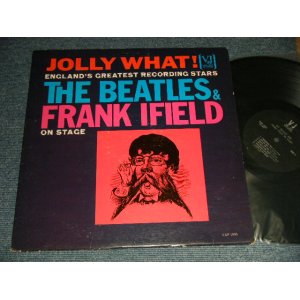 画像: THE BEATLES FRANK IFIELD - JOLLY WHAT ! ON STAGE (MATRIX NUMBER   A) 64 3852 △6295   B) 64 3853 △6295-X  ) (Ex+/Ex++) / 1964 US AMERICA ORIGINAL "BLACK with SILVER PRINT Label" MONO Used  LP