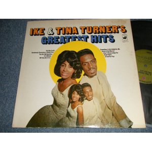 画像: IKE & TINA  TURNER - GREATEST HITS (Ex+/Ex++)  / 1965 US AMERICA 2nd Press "GREEN with WB Label"  STEREO Used LP  