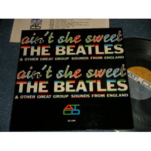 画像: V.A. Various - AIN'T SHE SWEET - The Beatles & Other Great Group Sounds From England (Ex++/Ex+++) / 1964 US AMERICA ORIGINAL MONO Used LP