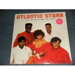 画像: ATLANTIC STARR - ALL IN THE NAME OF LOVE (SEALED CUT OUT) / 1987 US AMERICA ORIGINAL "BRAND NEW SEALED" LP