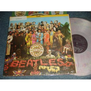 画像: The BEATLES - SGT PEPPERS LONELY HEARTS CLUB BAND (With CutOuts)(Ex+++.MINT-) / 1978 Version CANADA "PURPLE MARBLE WAX/ VINYL" Used LP