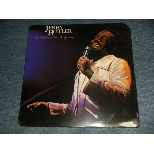 画像: JERRY BUTLER - IT ALL COMES OUT IN MY SONG (SEALED CutOut) / 1977 US AMERICA ORIGINAL "BRAND NEW SEALED" LP 