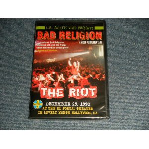 画像: BAD RELIGION - THE RIOT (SEALED) / US AMERICA ORIGINAL "NTSC SYSTEM" "BRAND NEW SEALED" DVD 