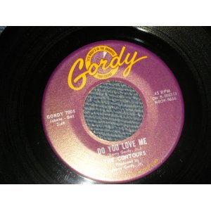 画像: THE CONTOURS - A) DO YOU LOVE ME  B) MOVE MR. MAN (Ex+++/Ex++)  / 1962 US AMERICA ORIGINAL Used 7" Single  