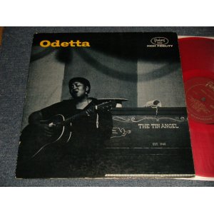 画像: ODETTA : ODETTA AND LARRY - THE TIN ANGEL (Ex++/Ex++ EDSP, WOBC) / 1958 US AMERICA ORIGINAL "RED WAX VINYL"  "MONO" Used LP  