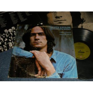 画像: JAMES TAYLOR - SWEET BABY JAMES (With POSTER SONG SHEET)  (2nd Press "TITLE Credit" on Front Cover)  (Matrix #A)39638-5-2 1T  B)T1 39639-2 Side-2 WS-1843 THAT'S ALL FOLKS) "TERRE HAUTE Press in INDIANA" (VG+++/MINT-~Ex+++ WOL)  / 1970 US AMERICA ORIGINAL 1st Press "GREEN with 'WB' Label"Used LP