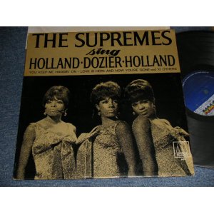 画像: THE SUPREMES - SING HOLLAND DOZIER HOLLAND (Ex++/Ex+++ Looks:Ex++) /  1967 US AMERICA ORIGINAL MONO Used LP 