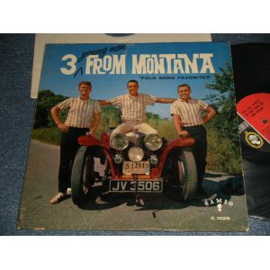 画像: 3 THREE YOUNG MEN (FROM MONTANA) - FOLK SONG FAVORITES (Ex++/Ex+++) / 1962 US AMERICA ORIGINAL MONO Used LP 