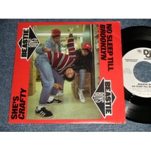 画像: BEASTIE BOYS - A) SHE'S CRAFTY  B)NO SLEEP TILL BROOKLYIN  (Ex++/MINT-)  / 1986 US AMERICA ORIGINAL "WHITE LABEL PROMO" Used 7" 45 rpm with PICTURE SLEEVE 