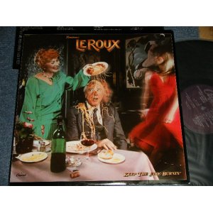 画像: LOUISIANA'S LE ROUX - KEEP THE FIRE BURNIN' (With ORIGINAL CUSTOM SLEEVE)  (Ex++/MINT-) / 1979 US AMERICA ORIGINAL "PROMO" Used LP